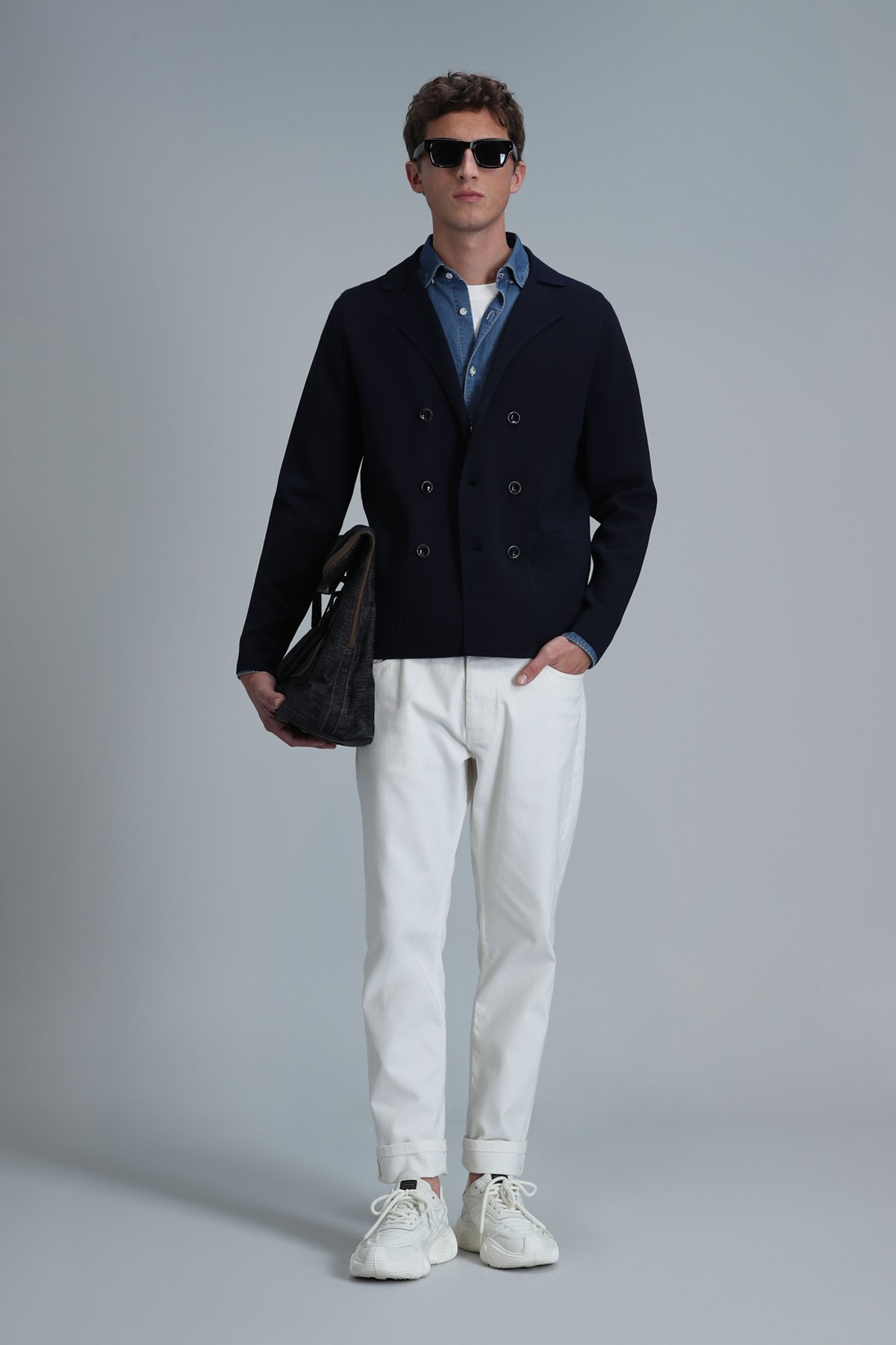 Abel Erkek Hırka Lacivert - Lufian (1)