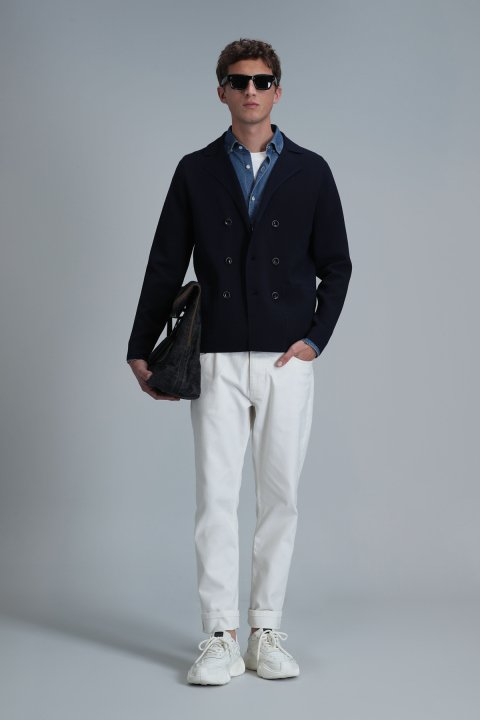 Abel Erkek Hırka Lacivert - Lufian (1)