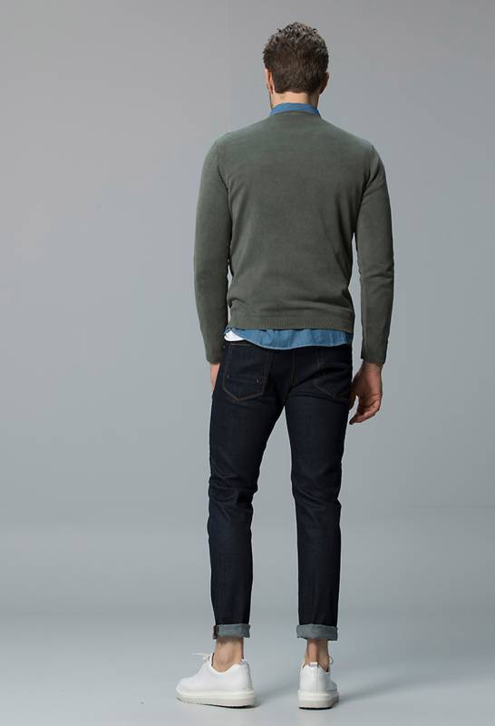 Adan Smart Jean Erkek Pantolon Slim Fit Koyu Lacivert - 4