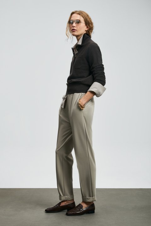 Adel Kadın Pantolon Bej - Lufian (1)