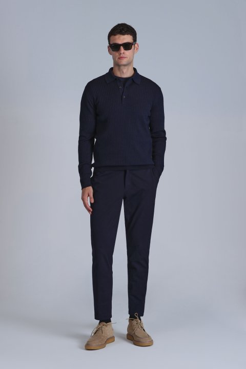 Aden Erkek Kazak Lacivert - Lufian (1)