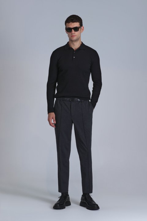 Aden Erkek Kazak Siyah - Lufian (1)