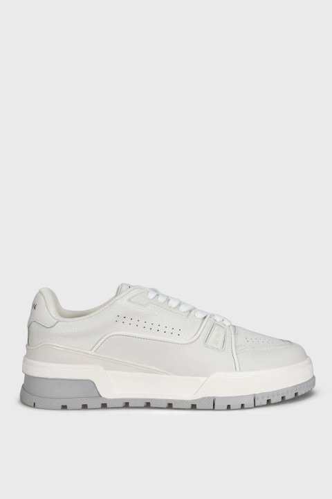 Albert Erkek Deri Sneaker Ayakkabı Beyaz - Lufian