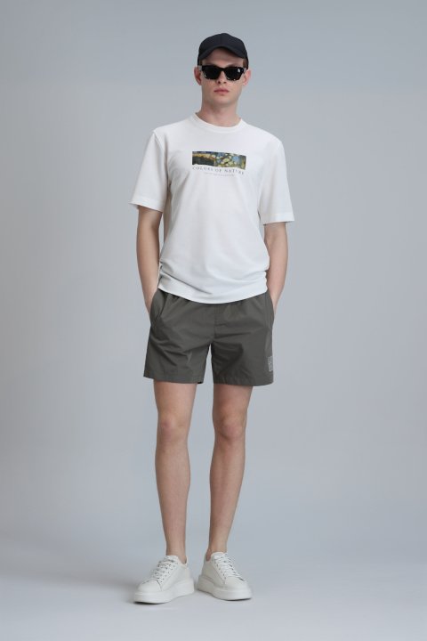 Aldor Erkek Deniz Şortu Haki - Lufian