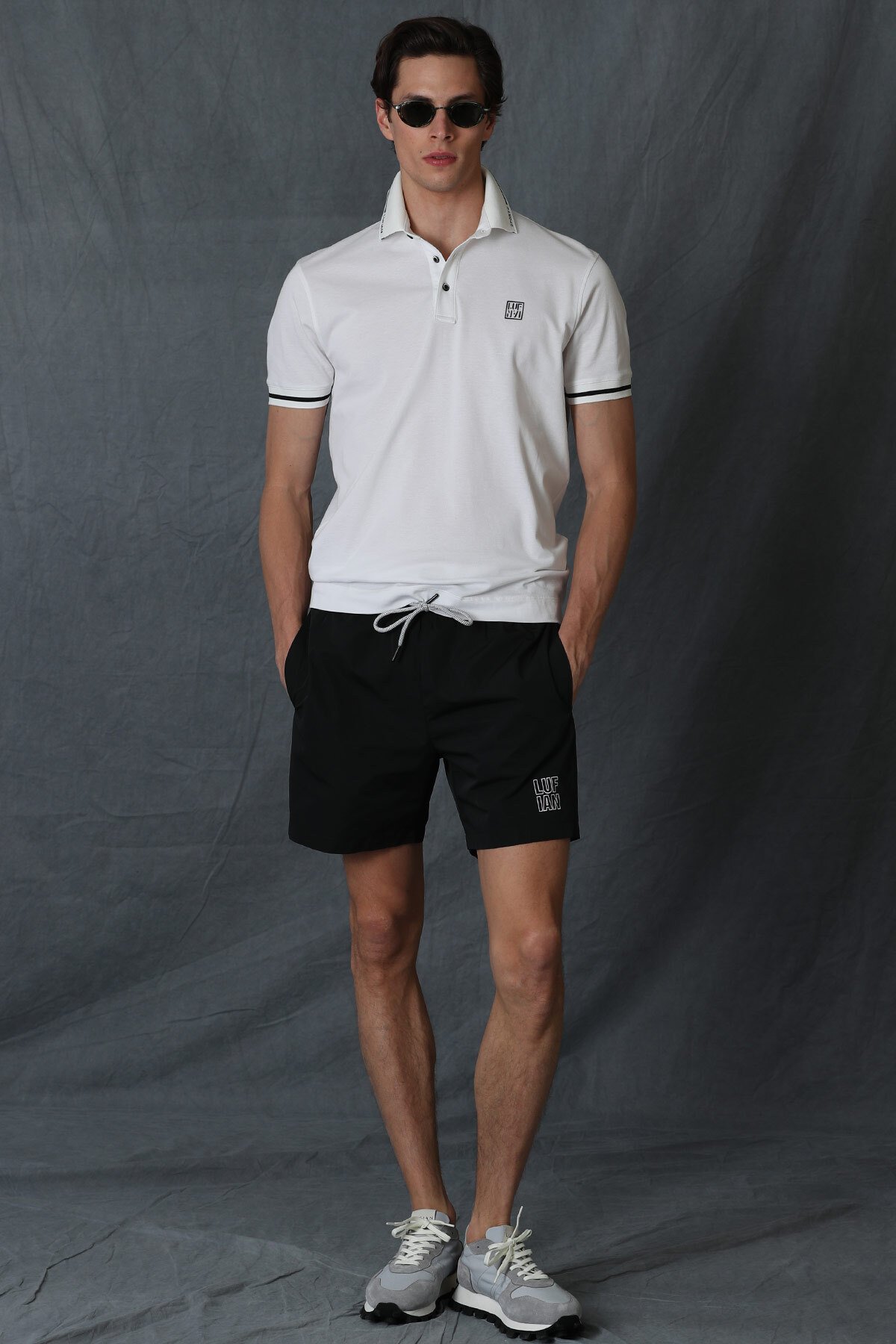 Aldor Erkek Deniz Şortu Siyah - Lufian