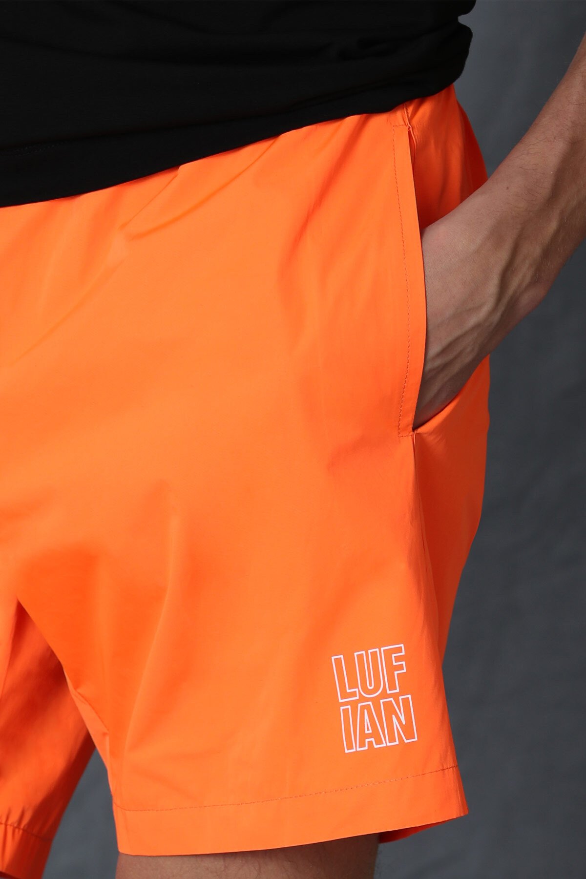 Aldor Mens Sea Short Orange - Lufian (1)
