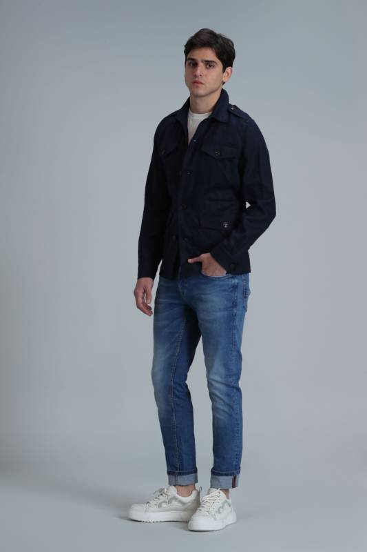 Aler Smart Jean Erkek Pantolon Regular Fit Mavi - 1