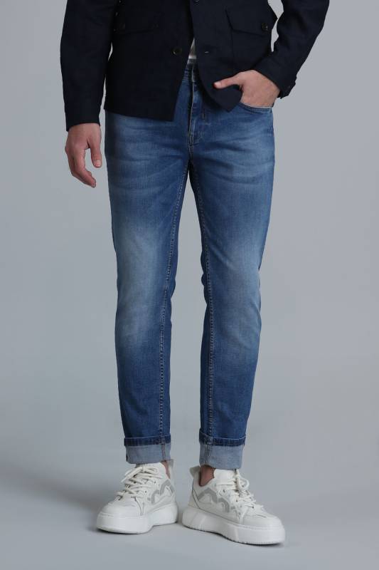 Aler Smart Jean Erkek Pantolon Regular Fit Mavi - 2