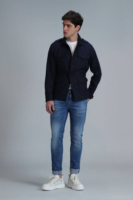 Aler Smart Jean Erkek Pantolon Regular Fit Mavi - 4