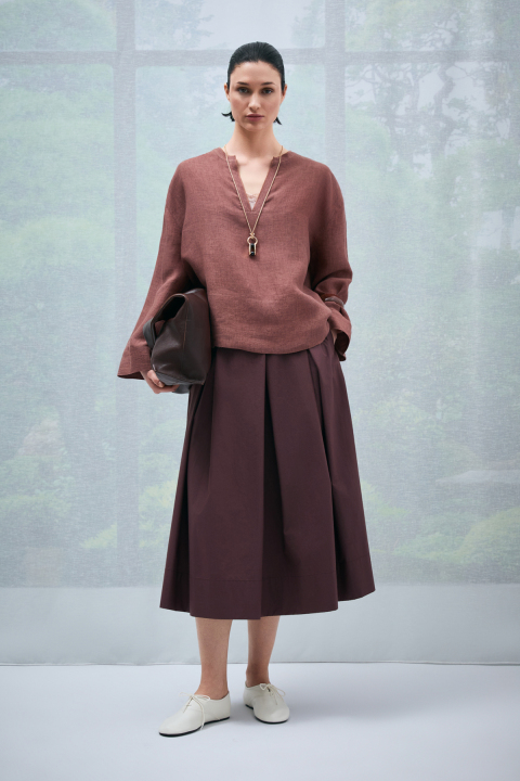 Alessı Kadın Bluz Kiremit - Lufian (1)