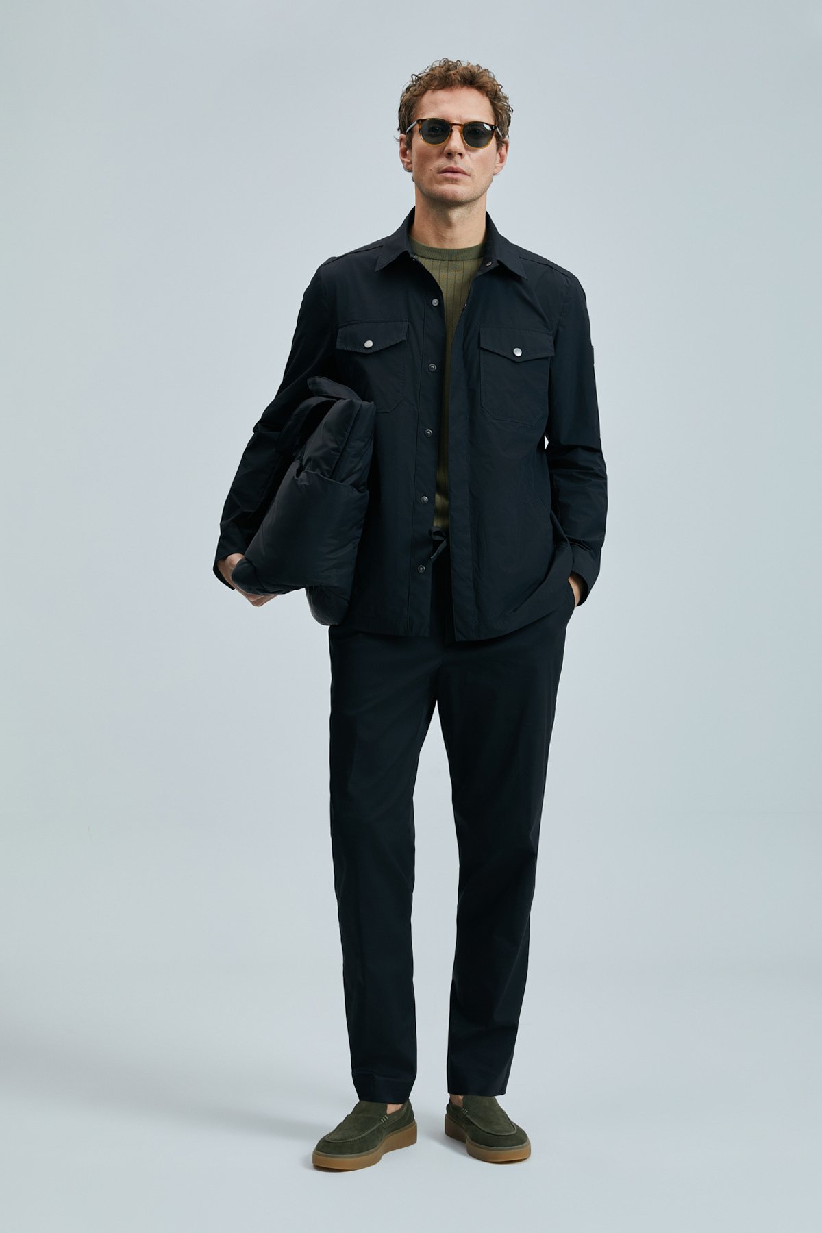 Alex Erkek Mont Siyah - Lufian (1)