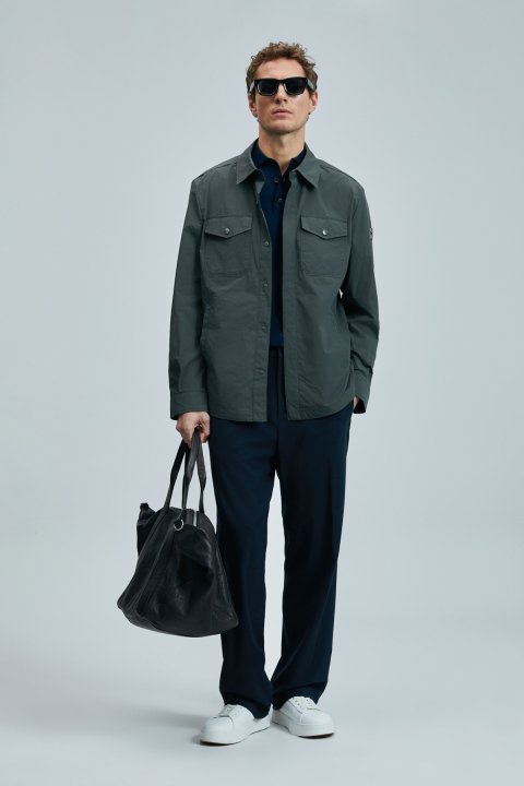 Alex Erkek Mont Yeşil - Lufian