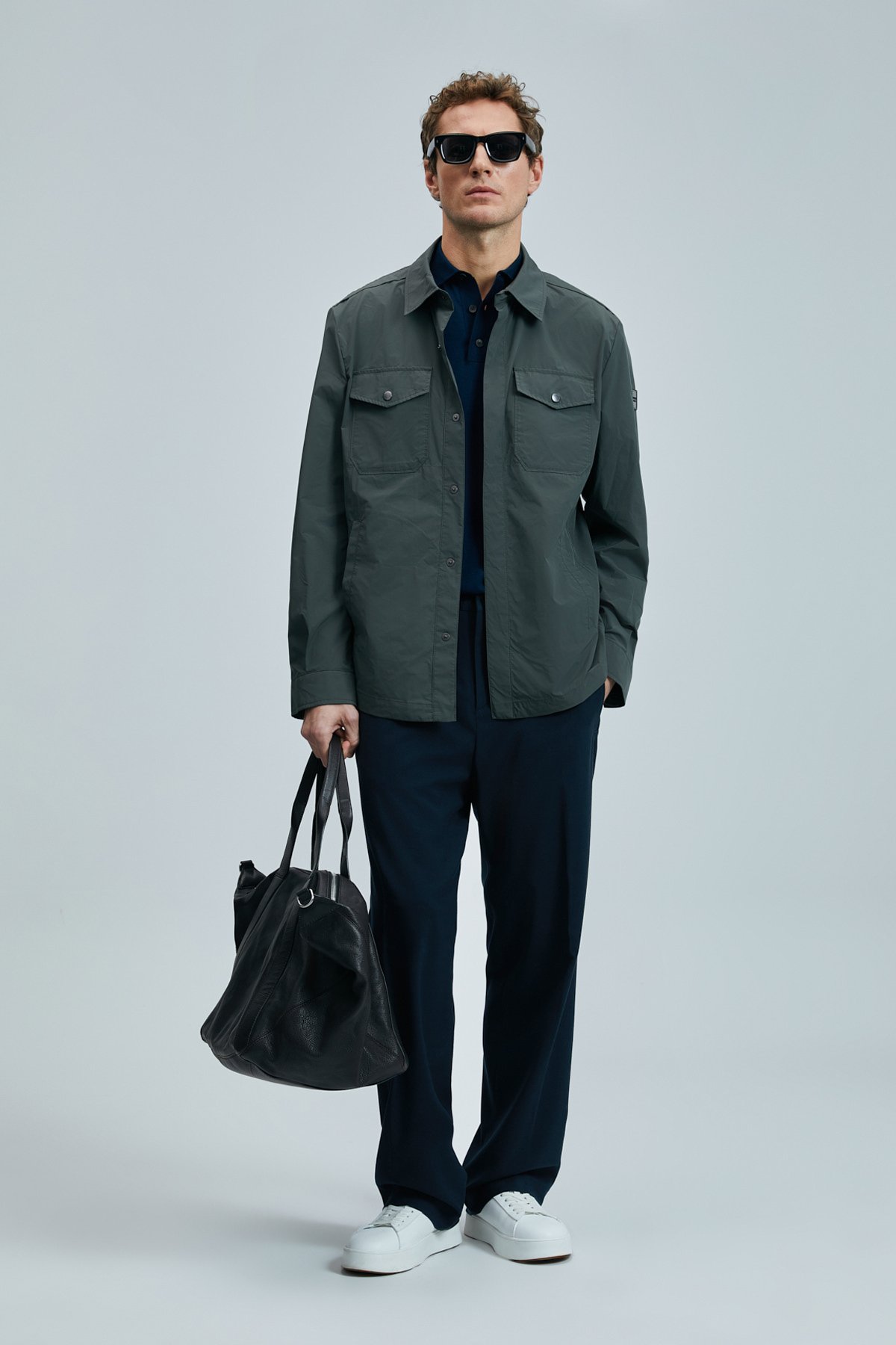 Alex Erkek Mont Yeşil - Lufian