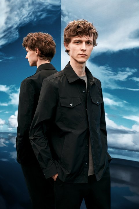 Alex Men's Coats Black - Lufian