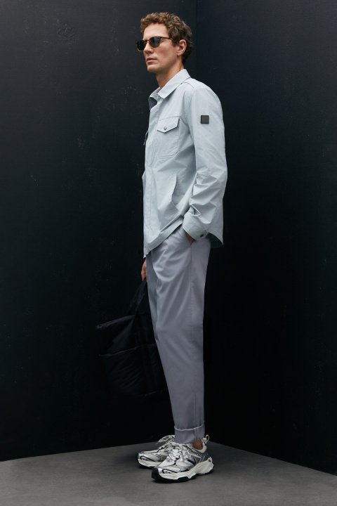 Alex Men's Coat Stone - Lufian (1)