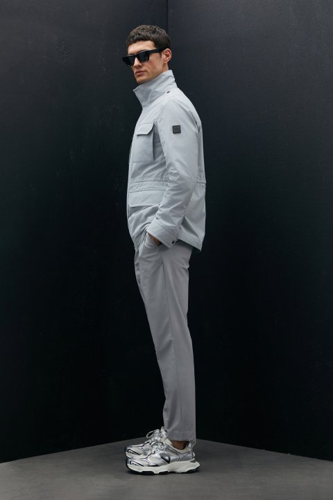 Alex Smart Erkek Chino Pantolon Slim Fit Taş - Lufian