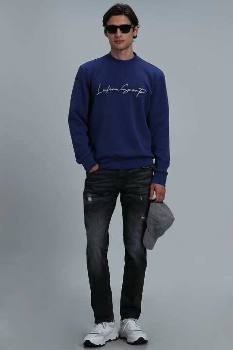 Alex Smart Jean Erkek Pantolon Slim Fit Siyah - Lufian