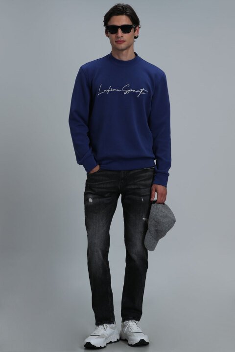 Alex Smart Jean Erkek Pantolon Slim Fit Siyah - Lufian