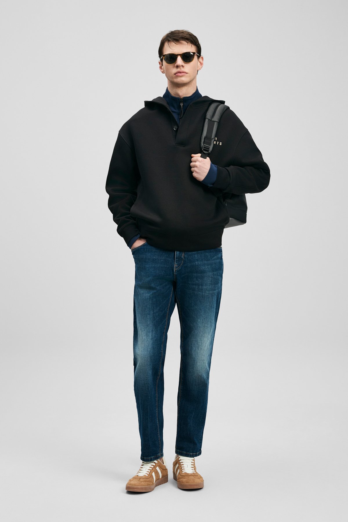 Alex Smart Jeans Men's Pants Slim Fit Indigo - LUFIAN