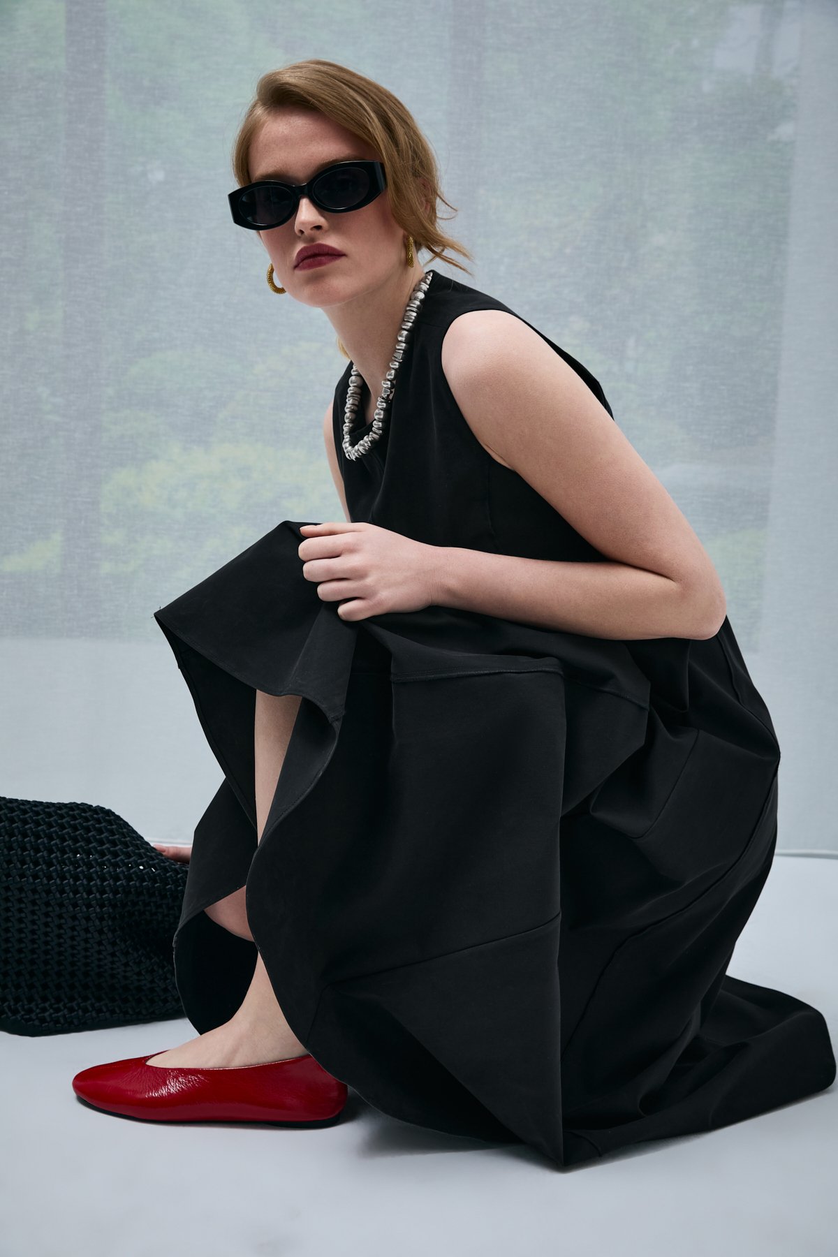 Alına Women's Dress Black - LUFIAN