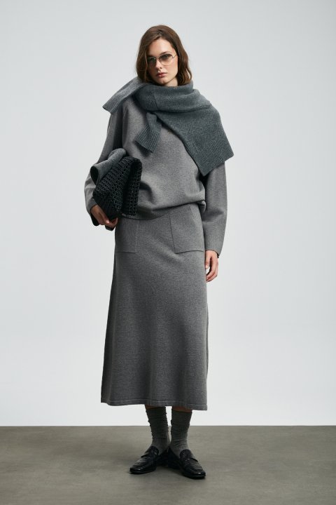 Alına Women's Skirt Mink - Lufian (1)