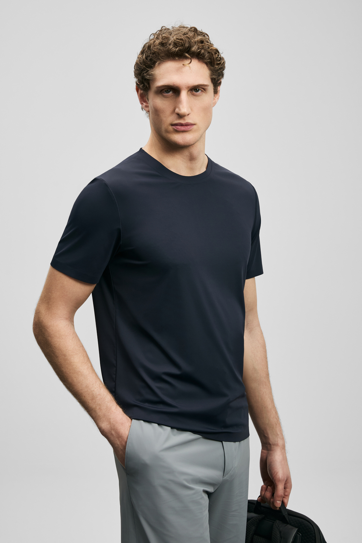 Altero Hi- Tech Performance Dikişsiz T- Shirt Lacivert - Lufian