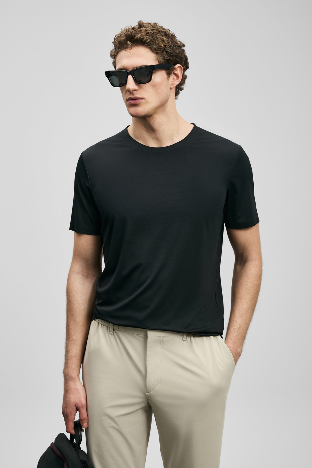 Altero Hi- Tech Performance Dikişsiz T- Shirt Siyah - Lufian