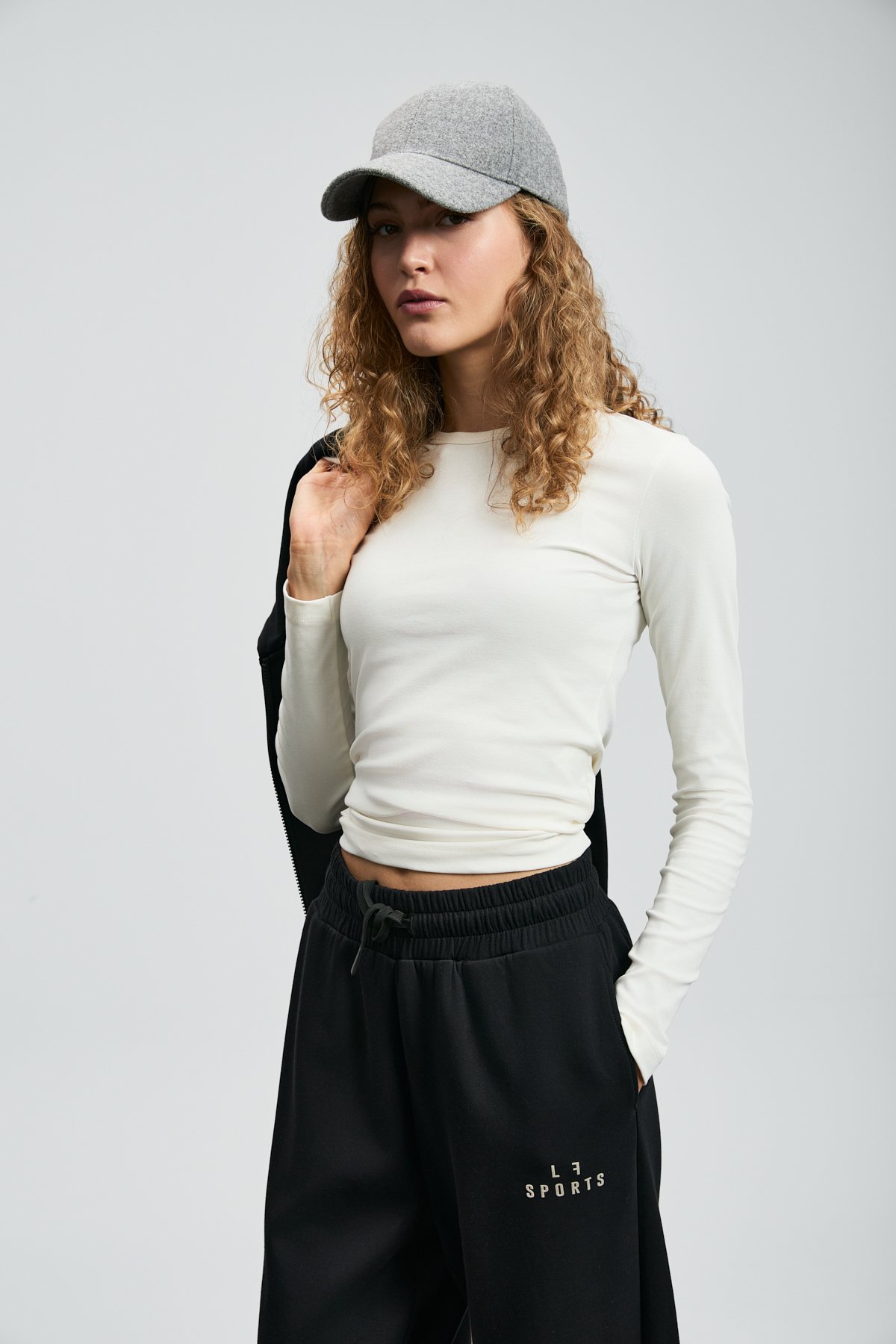 Amıra Kadın T- Shırt Kırık Beyaz - Lufian