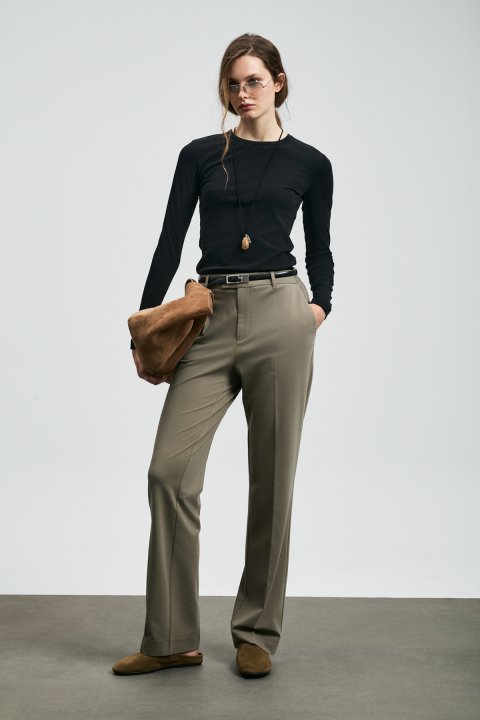 Amıra Kadın T- Shırt Siyah - Lufian