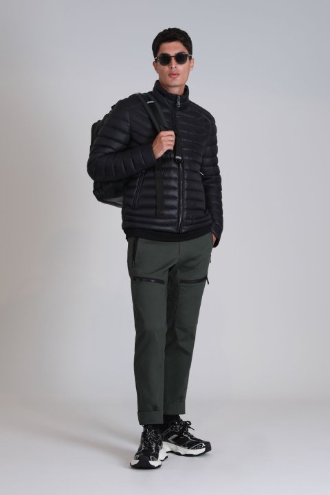 Anatol Sports Men's Chino Pants Slim Fit Green - LUFIAN