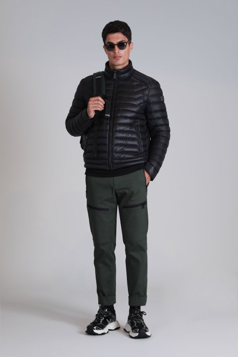 Anatol Sports Men's Chino Pants Slim Fit Green - LUFIAN (1)