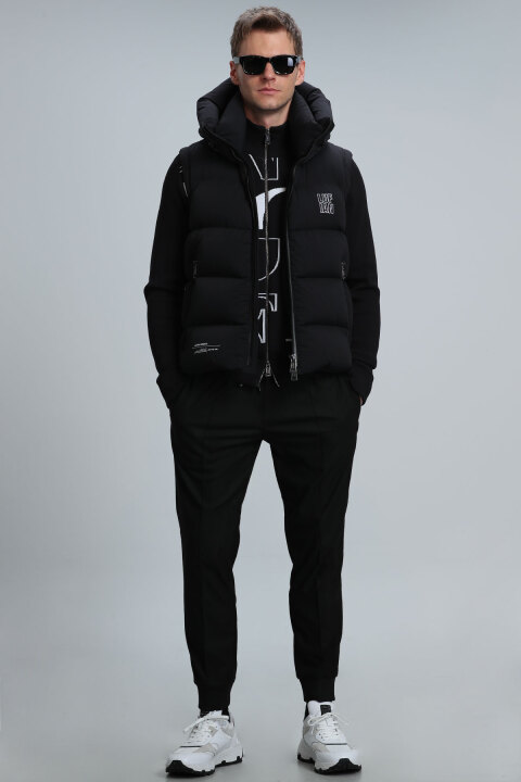 Andre Jogger Pantolon Slim Fit Siyah - Lufian