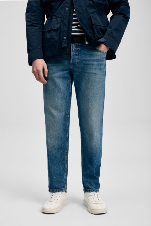 Andre Smart Jean Erkek Pantolon Slim Fit Mavi - Lufian (1)