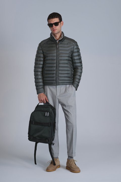 Andy Goose Down Men's Coat Green - Lufian (1)