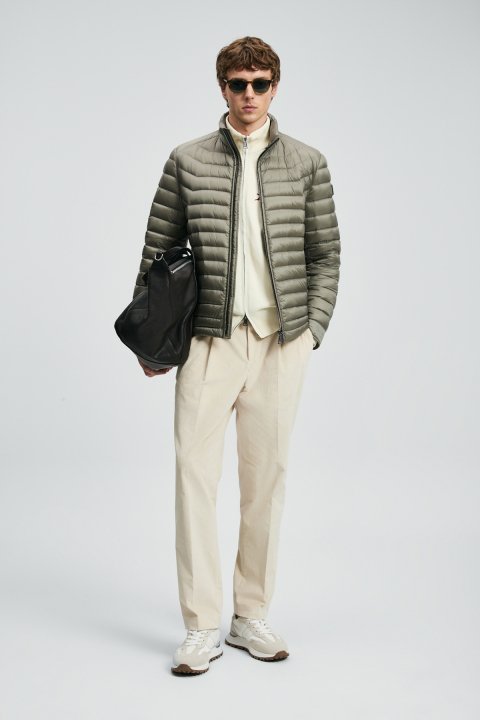 Andy Kaz Tüyü Erkek Mont Toprak - Lufian (1)