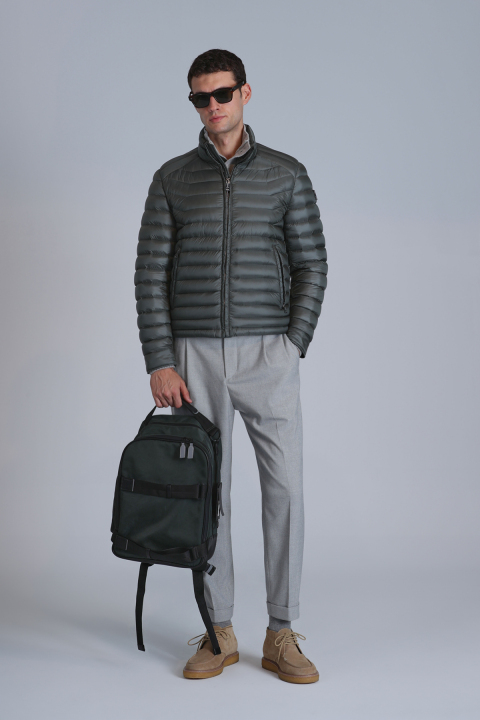 Andy Kaz Tüyü Erkek Mont Yeşil - Lufian (1)