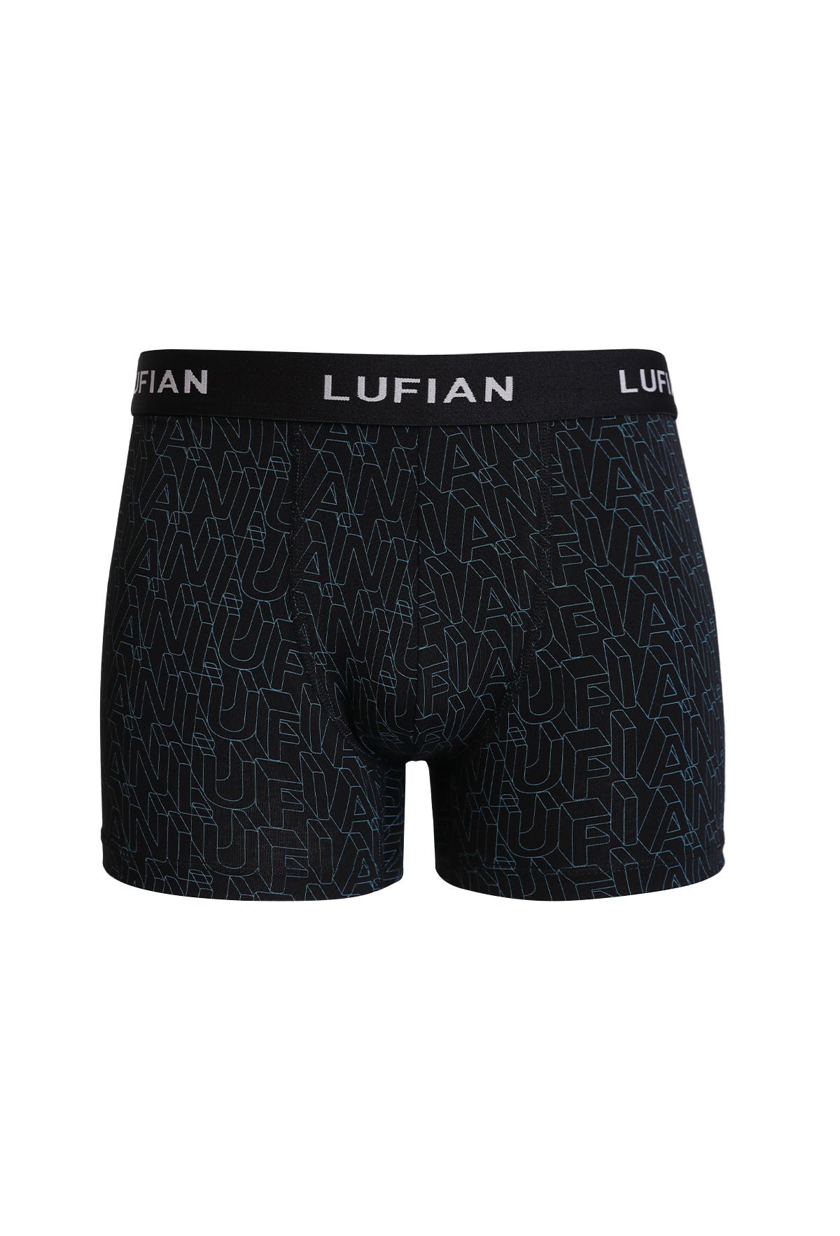 Anka Erkek Pamuklu Boxer Siyah - Lufian (1)