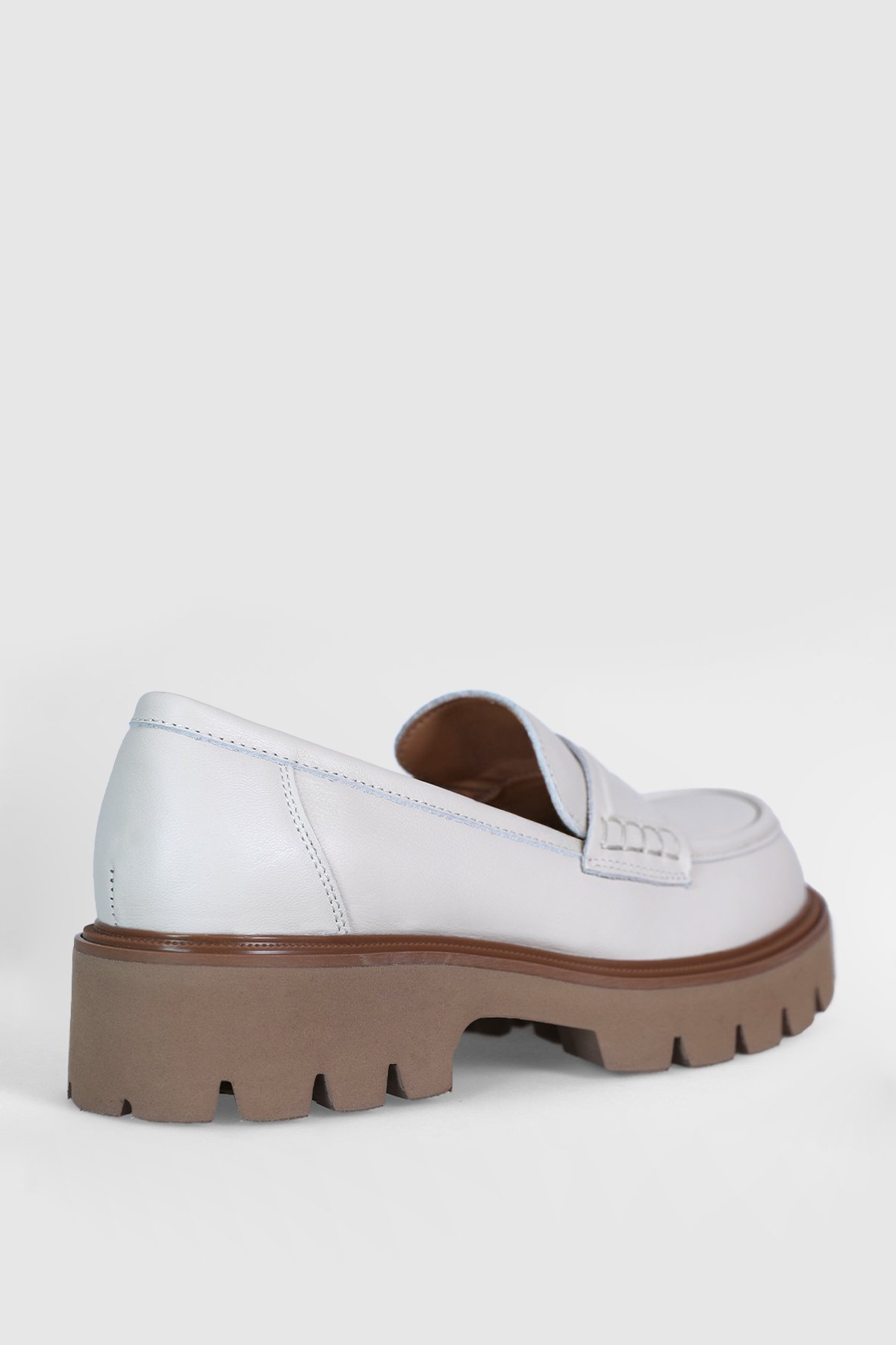 Anna Erkek Deri Ayakkabı Ekru - Lufian (1)