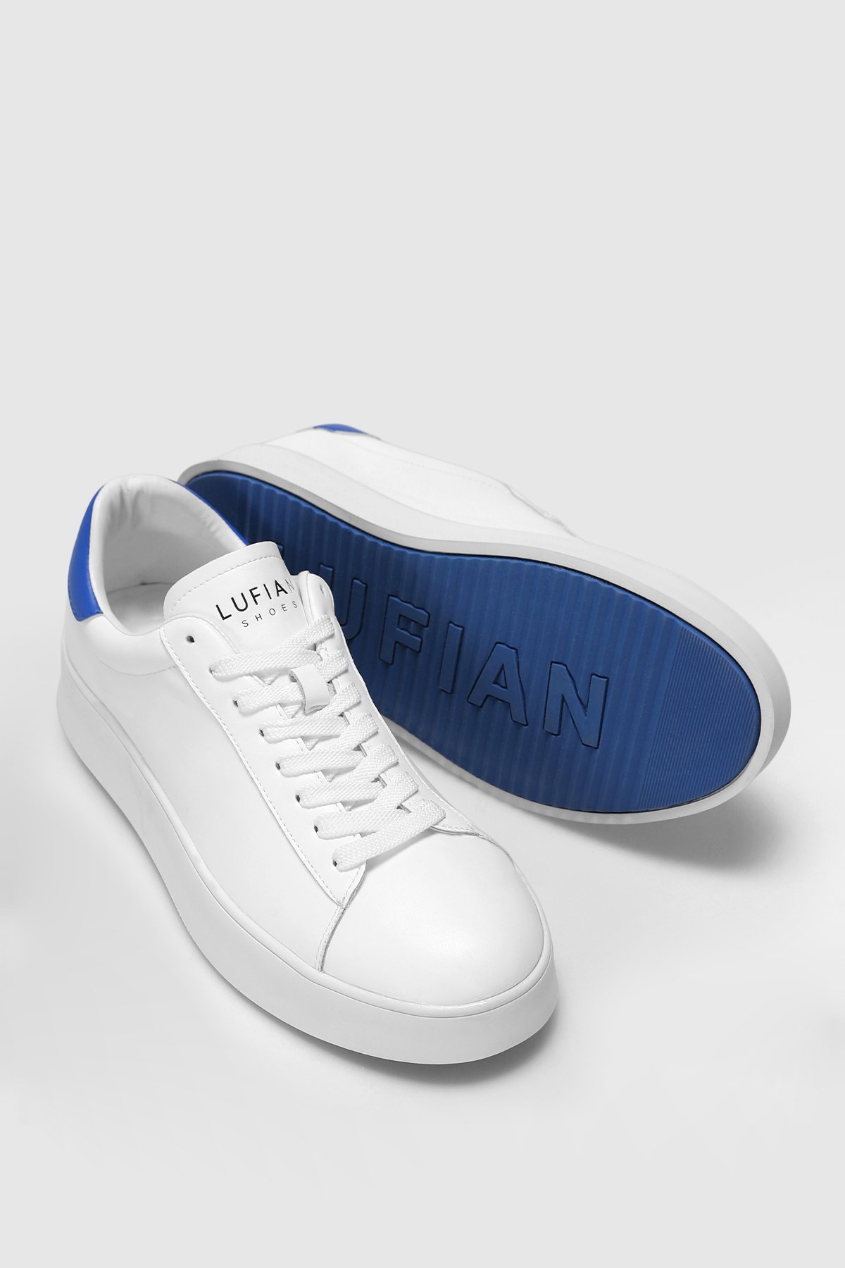 Anton Erkek Sneaker Ayakkabı Saks - Lufian (1)