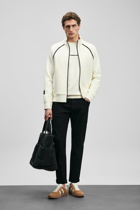 Anton Smart Jean Erkek Pantolon Slim Fit Siyah - Lufian