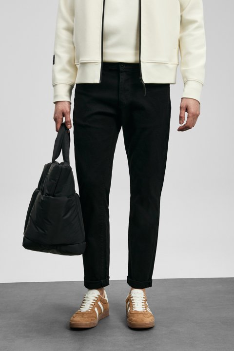 Anton Smart Jean Erkek Pantolon Slim Fit Siyah - Lufian (1)