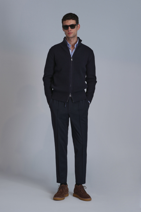 Antoni Spor Erkek Chino Pantolon Slim Fit Lacivert - Lufian (1)