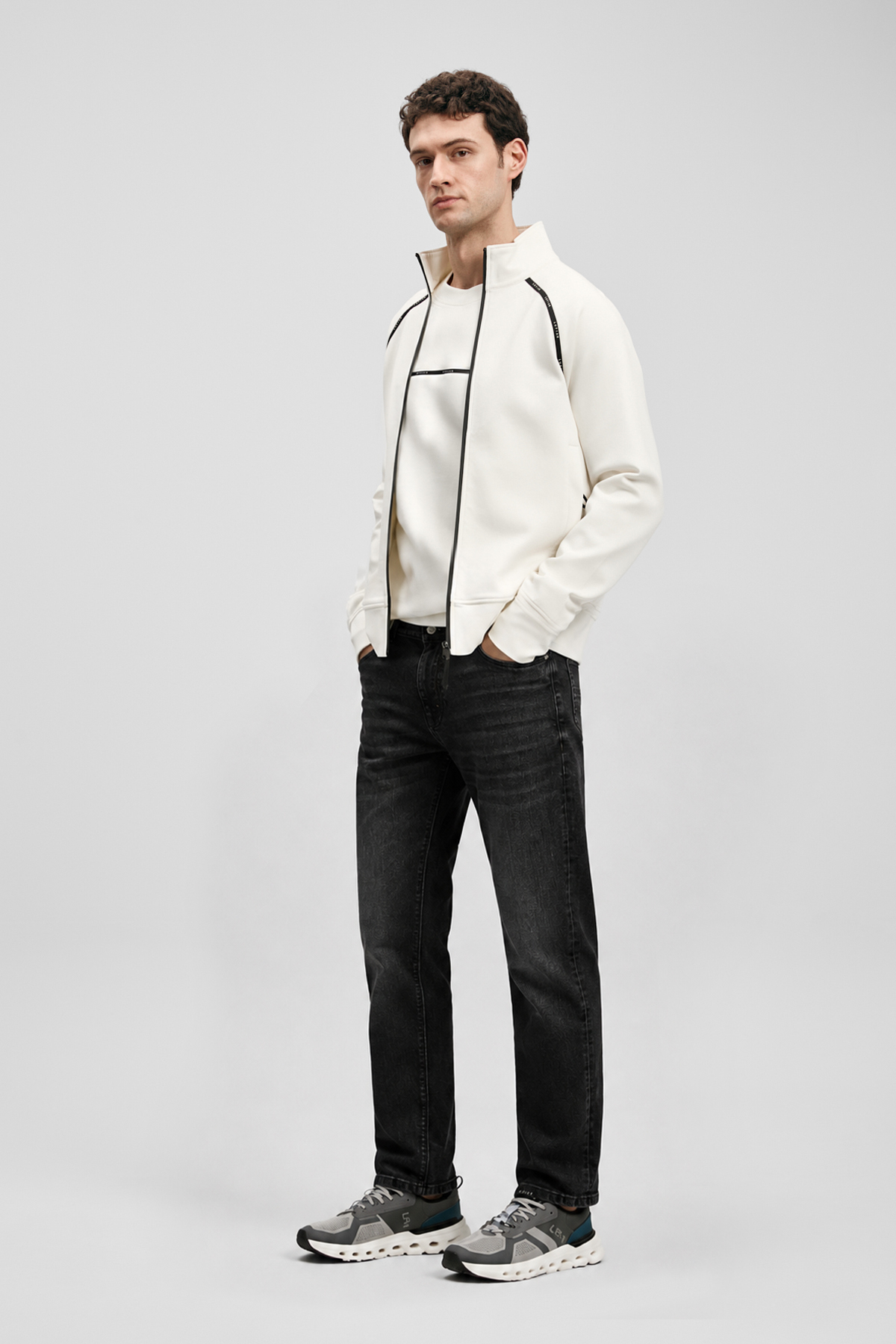 Antonıo Smart Jean Erkek Pantolon Slim Fit Gri - LUFIAN