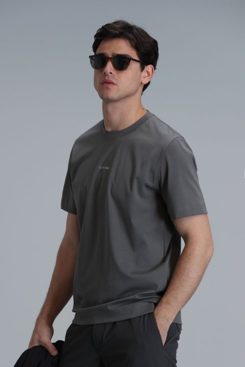 Antony Modern Grafik T- Shirt Yeşil - Lufian