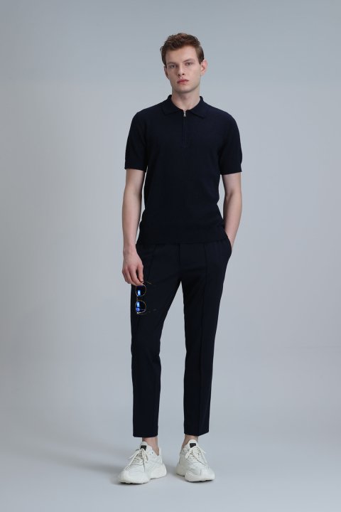 Aren Erkek Kazak Lacivert - Lufian (1)