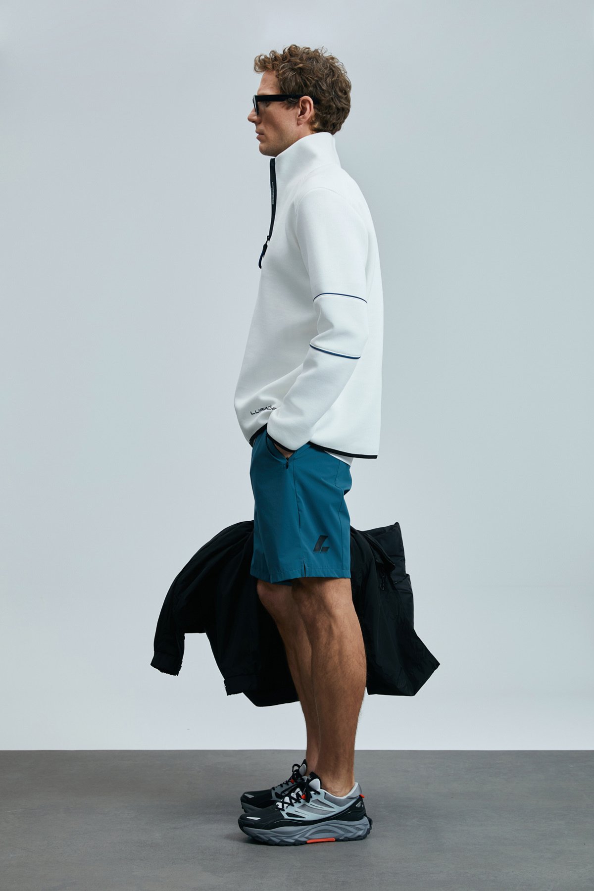 Art Erkek Sweatshirt Kırık Beyaz - Lufian (1)