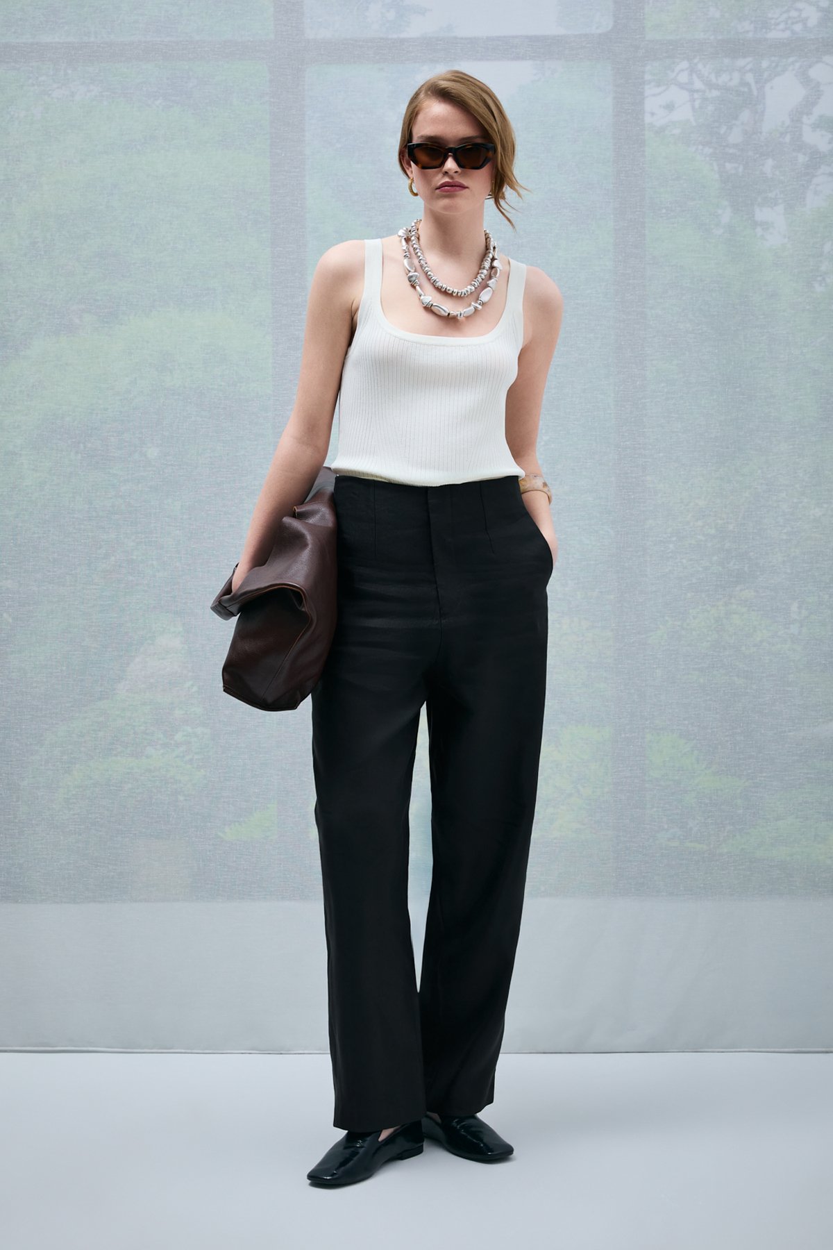 Aster Kadın Triko Atlet Krem - Lufian (1)