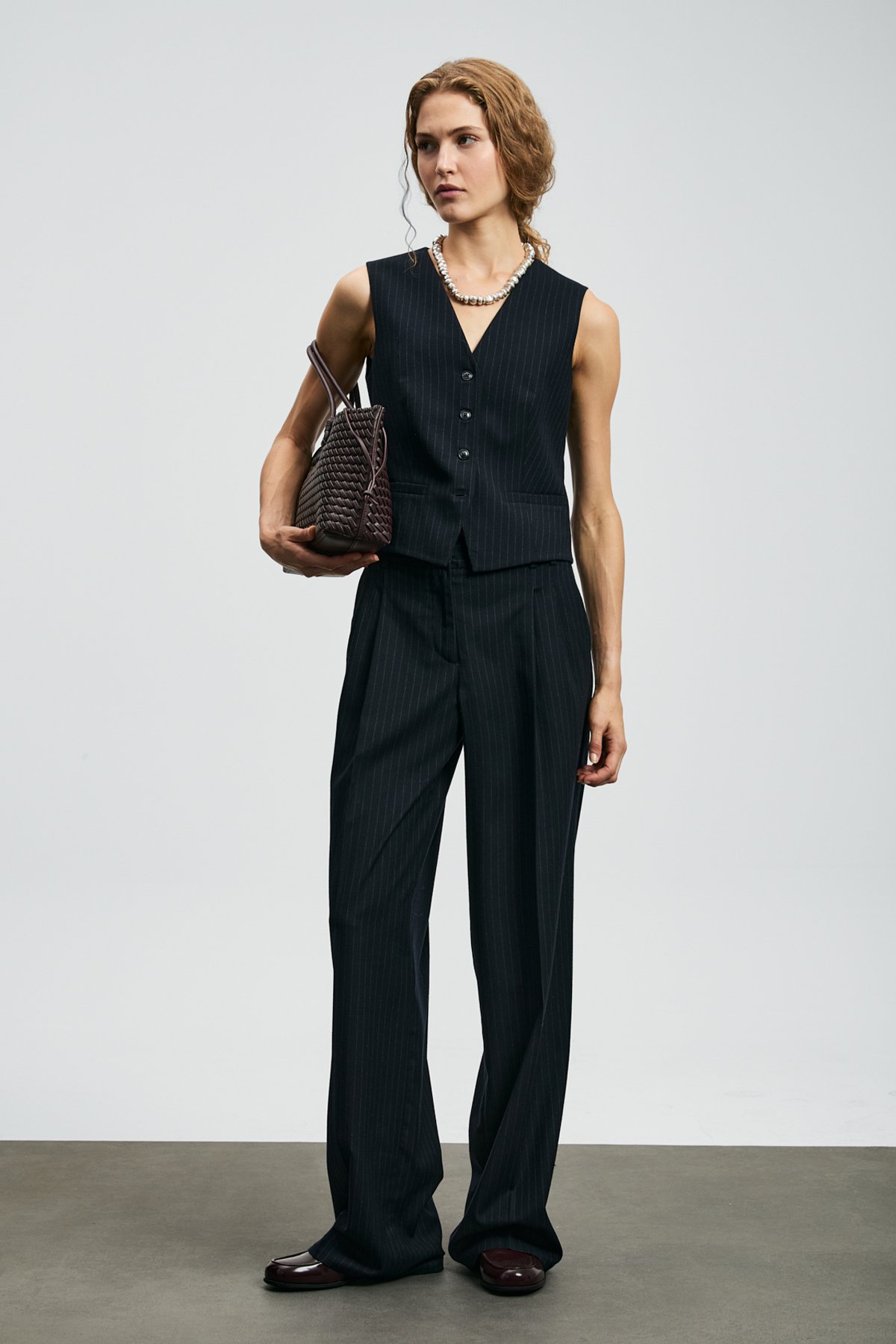 Barbara Kadın Yelek Lacivert - Lufian (1)