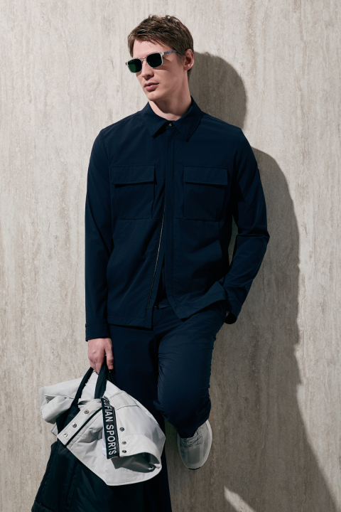 Beck Erkek Gömlek Ceket Lacivert - Lufian