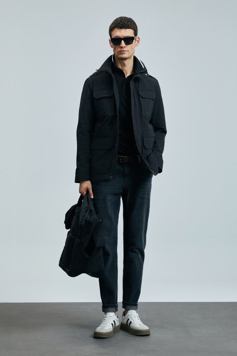 Benedıc Smart Jean Erkek Pantolon Regular Fit Antrasit - Lufian